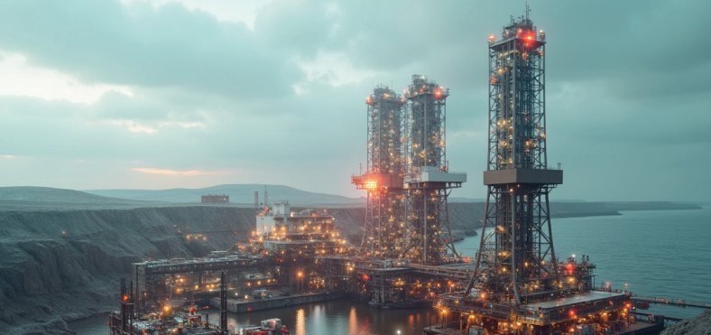 معدات حقول النفط، دعم الحفر والخدمات الصناعية