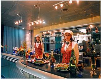 خدمات وتموين حفلات الاستقبال والمؤتمرات الدولية